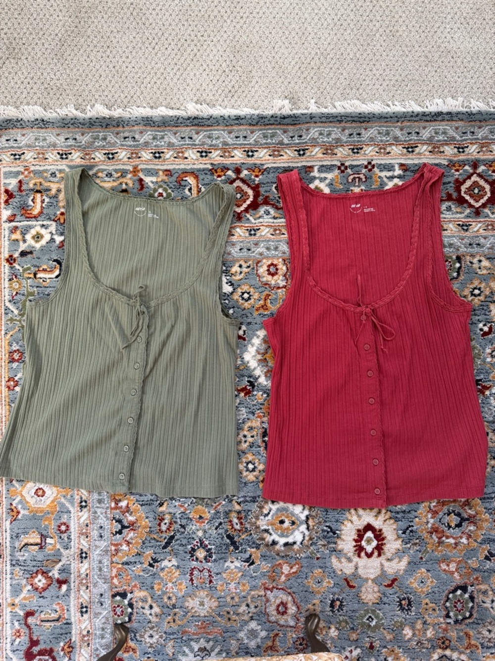 Aerie Lacy Tank Top Bundle